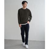 モールワッフルフェイクレイヤードプルオーバー | ikka | 詳細画像23