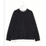 モールワッフルフェイクレイヤードプルオーバー | ikka | 詳細画像32