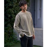 モールワッフルフェイクレイヤードプルオーバー | ikka | 詳細画像3