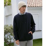 【洗濯機で洗える】GOKU楽鹿の子ダンボールルーイプルオーバー | ikka | 詳細画像1