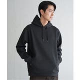 チャコール | 【洗濯機で洗える】GOKU楽鹿の子ダンボールパーカ | ikka