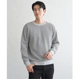 【芸能人着用】ビッグワッフルクルーネックプルオーバー | ikka | 詳細画像12