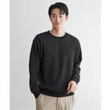 【芸能人着用】ビッグワッフルクルーネックプルオーバー | ikka | 詳細画像15