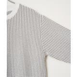 【芸能人着用】ビッグワッフルクルーネックプルオーバー | ikka | 詳細画像26