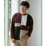 【芸能人着用】ブロックスダンボールクルーネック | ikka  | 詳細画像6 