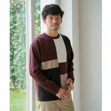 【芸能人着用】ブロックスダンボールクルーネック | ikka  | 詳細画像7 