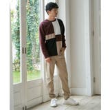 【芸能人着用】ブロックスダンボールクルーネック | ikka  | 詳細画像9 