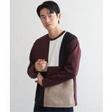 【芸能人着用】ブロックスダンボールクルーネック | ikka  | 詳細画像11 