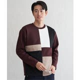 【芸能人着用】ブロックスダンボールクルーネック | ikka  | 詳細画像12 