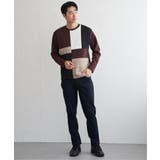 【芸能人着用】ブロックスダンボールクルーネック | ikka  | 詳細画像15 