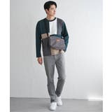 【芸能人着用】ブロックスダンボールクルーネック | ikka  | 詳細画像17 