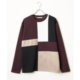 【芸能人着用】ブロックスダンボールクルーネック | ikka  | 詳細画像24 