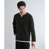 カットコールキーネックフェイクプルオーバー | ikka | 詳細画像8