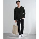 カットコールキーネックフェイクプルオーバー | ikka | 詳細画像9