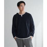 カットコールキーネックフェイクプルオーバー | ikka | 詳細画像14