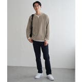 カットコールキーネックフェイクプルオーバー | ikka | 詳細画像18