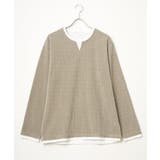 カットコールキーネックフェイクプルオーバー | ikka | 詳細画像32