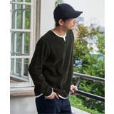 カットコールキーネックフェイクプルオーバー | ikka | 詳細画像3