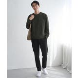 フクレジャカードポケット付きクルーネックプルオーバー | ikka | 詳細画像14