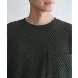 フクレジャカードポケット付きクルーネックプルオーバー | ikka | 詳細画像21