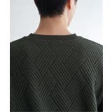 フクレジャカードポケット付きクルーネックプルオーバー | ikka | 詳細画像25