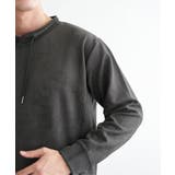 【芸能人着用】GOKU楽スエードジップルーイカラー【抗菌防臭/吸水速乾】 | ikka | 詳細画像24