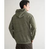 【抗菌防臭／吸水速乾】GOKU楽スエードハーフジップパーカ | ikka  | 詳細画像6 