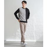 【お得だ値】モール切り替え裏起毛プルオーバー | ikka  | 詳細画像7 