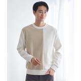 【お得だ値】モール切り替え裏起毛プルオーバー | ikka  | 詳細画像10 