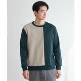 【お得だ値】モール切り替え裏起毛プルオーバー | ikka  | 詳細画像14 