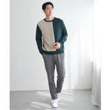 【お得だ値】モール切り替え裏起毛プルオーバー | ikka  | 詳細画像15 