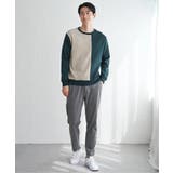 【お得だ値】モール切り替え裏起毛プルオーバー | ikka  | 詳細画像16 