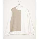 【お得だ値】モール切り替え裏起毛プルオーバー | ikka  | 詳細画像20 