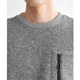 【お得だ値】ウールライクニットヘリンボンプルオーバー | ikka  | 詳細画像28 