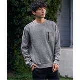 【お得だ値】ウールライクニットヘリンボンプルオーバー | ikka  | 詳細画像3 