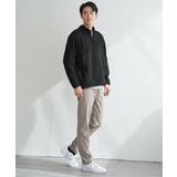 ツイルジャカード裏起毛ハーフジッププルオーバー | ikka  | 詳細画像11 