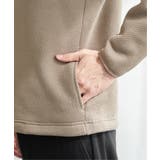 ツイルジャカード裏起毛ハーフジッププルオーバー | ikka  | 詳細画像27 