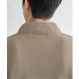 ツイルジャカード裏起毛ハーフジッププルオーバー | ikka  | 詳細画像28 