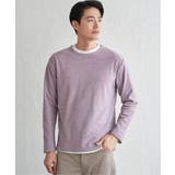 ピンク | 【2点セット】メランジ裏起毛インナーセット | ikka 