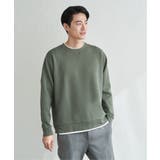 GOKU楽リップルダンボールクルーネック | ikka  | 詳細画像7 