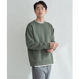 GOKU楽リップルダンボールクルーネック | ikka  | 詳細画像8 