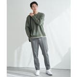 GOKU楽リップルダンボールクルーネック | ikka  | 詳細画像10 