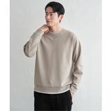 GOKU楽リップルダンボールクルーネック | ikka  | 詳細画像18 