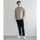 GOKU楽リップルダンボールクルーネック | ikka  | 詳細画像20 