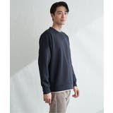 GOKU楽リップルダンボールクルーネック | ikka  | 詳細画像22 