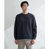 GOKU楽リップルダンボールクルーネック | ikka  | 詳細画像24 