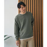 GOKU楽リップルダンボールクルーネック | ikka  | 詳細画像3 