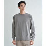 モールワッフルクルーネック | ikka  | 詳細画像34 