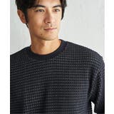 ビッグ縦ワッフルクルーネックプルオーバー | ikka  | 詳細画像26 