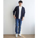 【接触冷感/抗菌防臭】GOKU楽セイケツ8分袖カーディガン | ikka | 詳細画像12